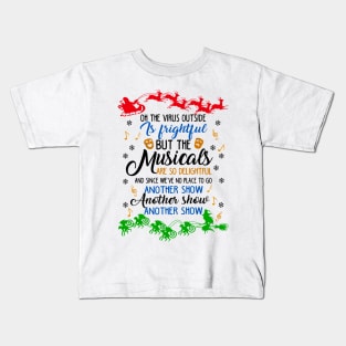 Funny Musicals Lover Gift. Kids T-Shirt